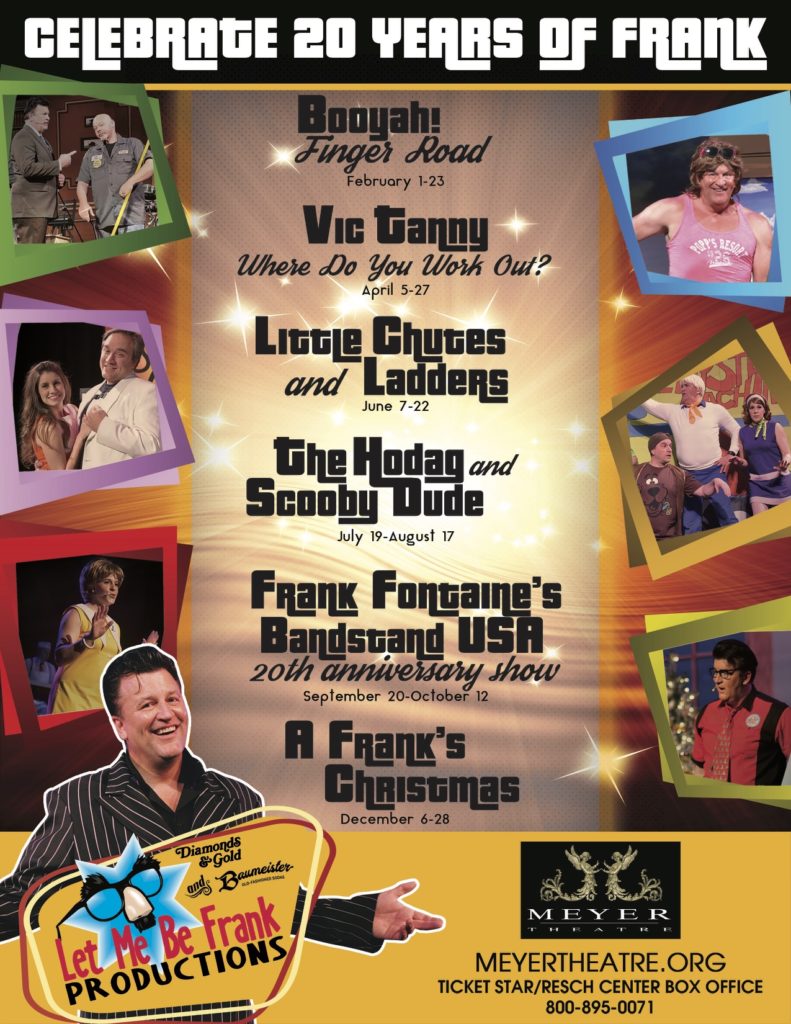 2019 Season Tickets Let Me Be Frank Productions